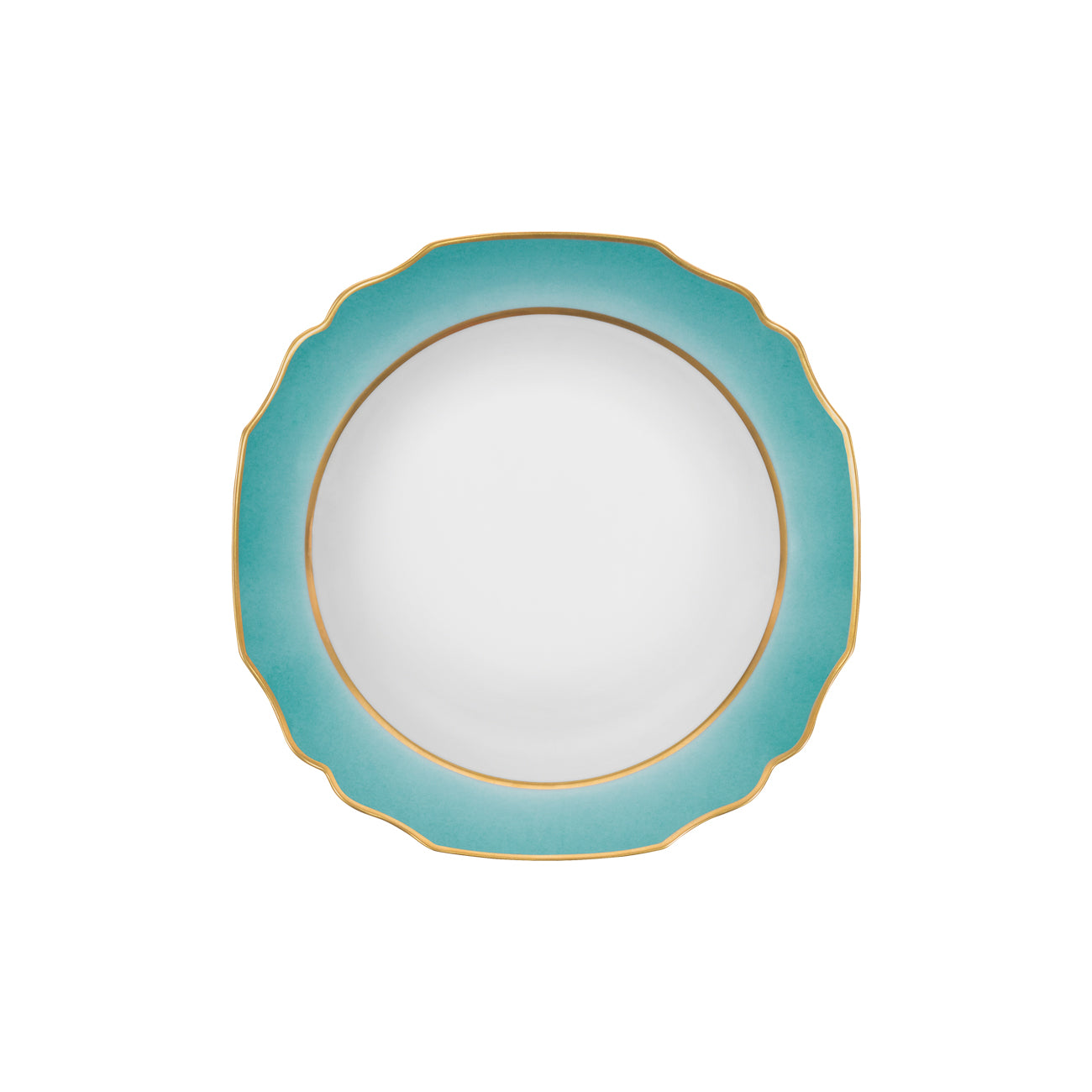 SOUP PLATE 23CM VIENNA BLUE CAMELLIA