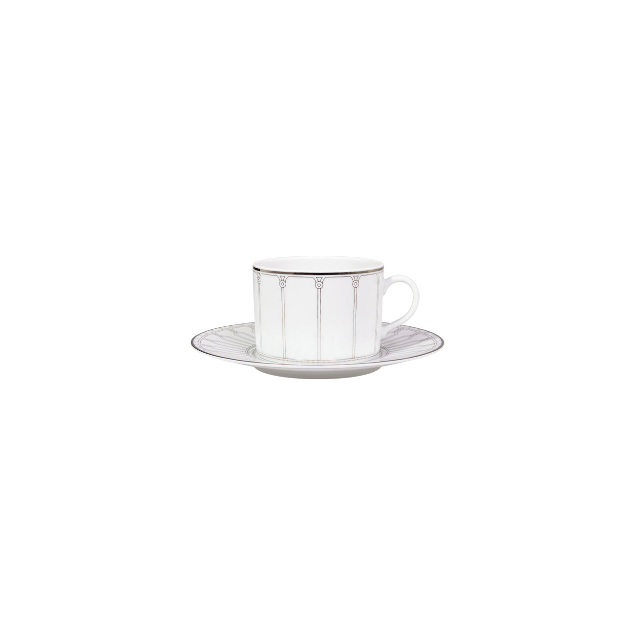 TEA CUP 23CL BIA / TEA SAUCER 16CM MYTH ALLEGRO