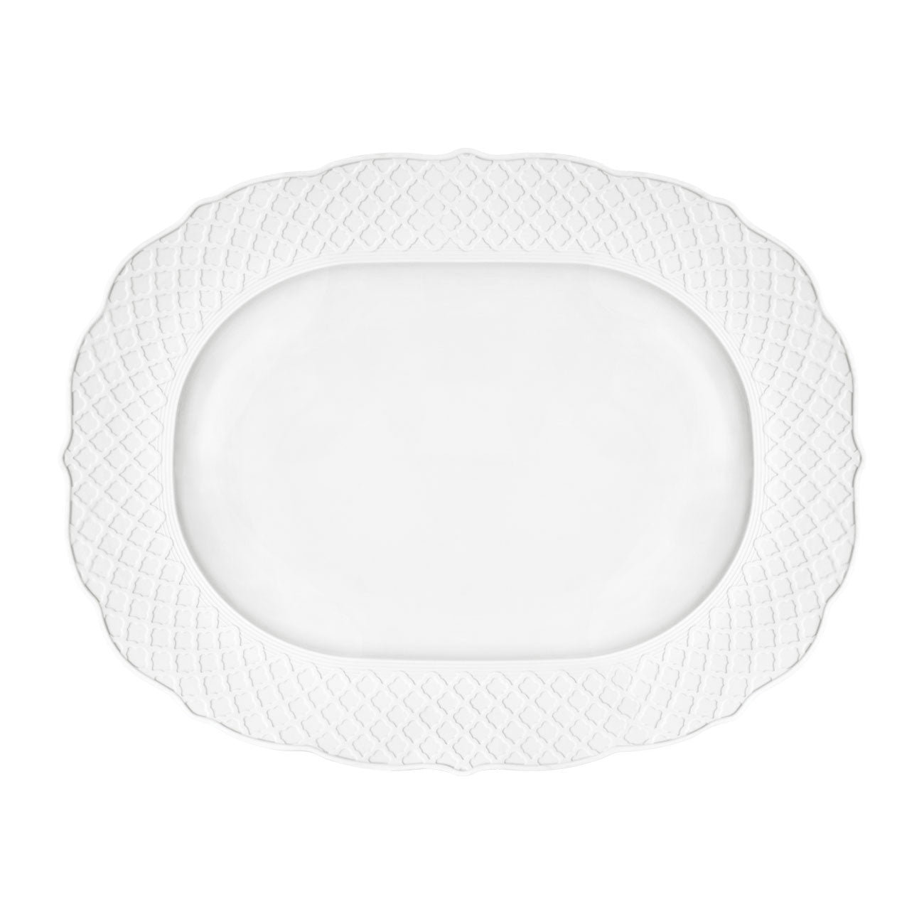 OVAL PLATTER 35CM EMPIRE SILK