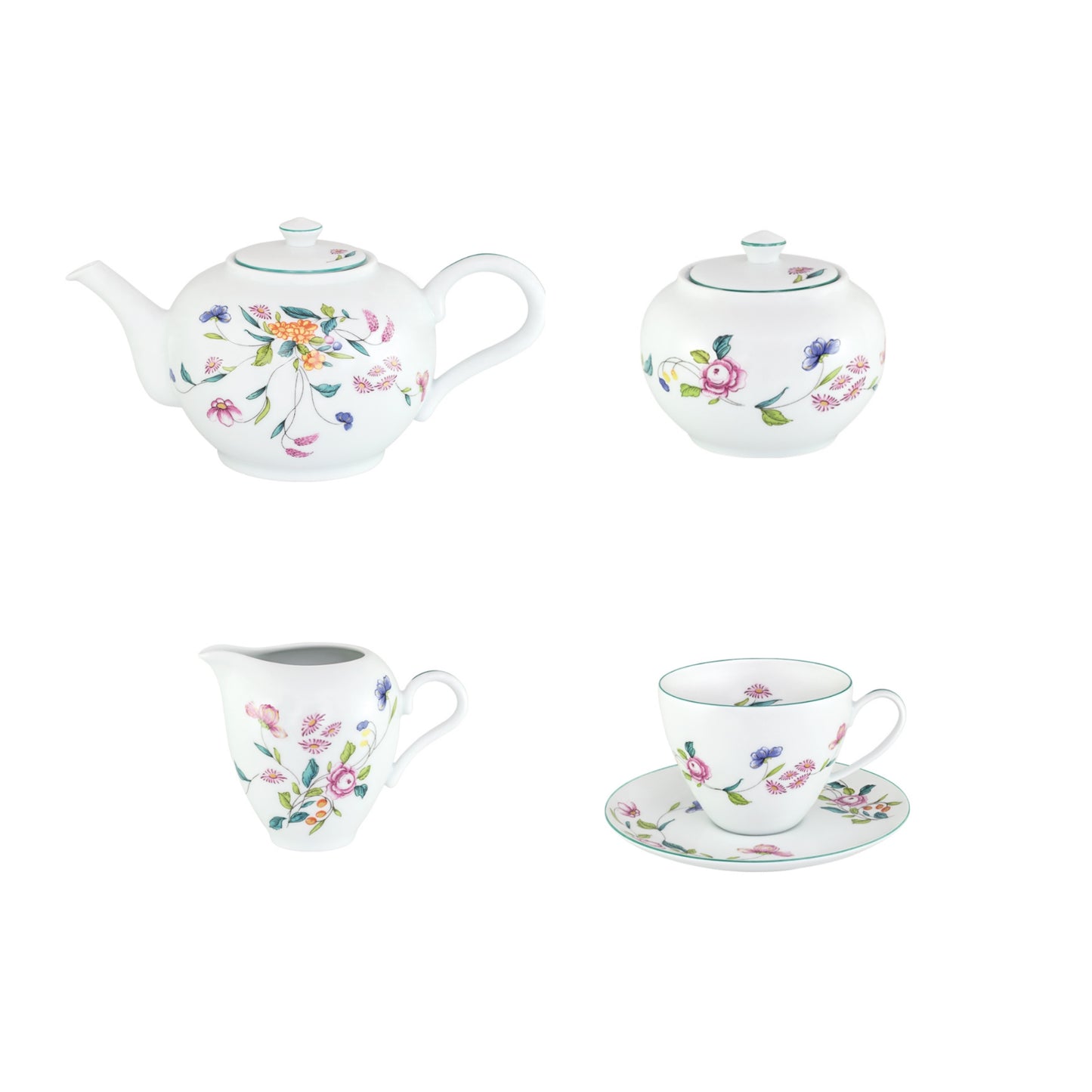 SET TEA 15PCS FLORENCE