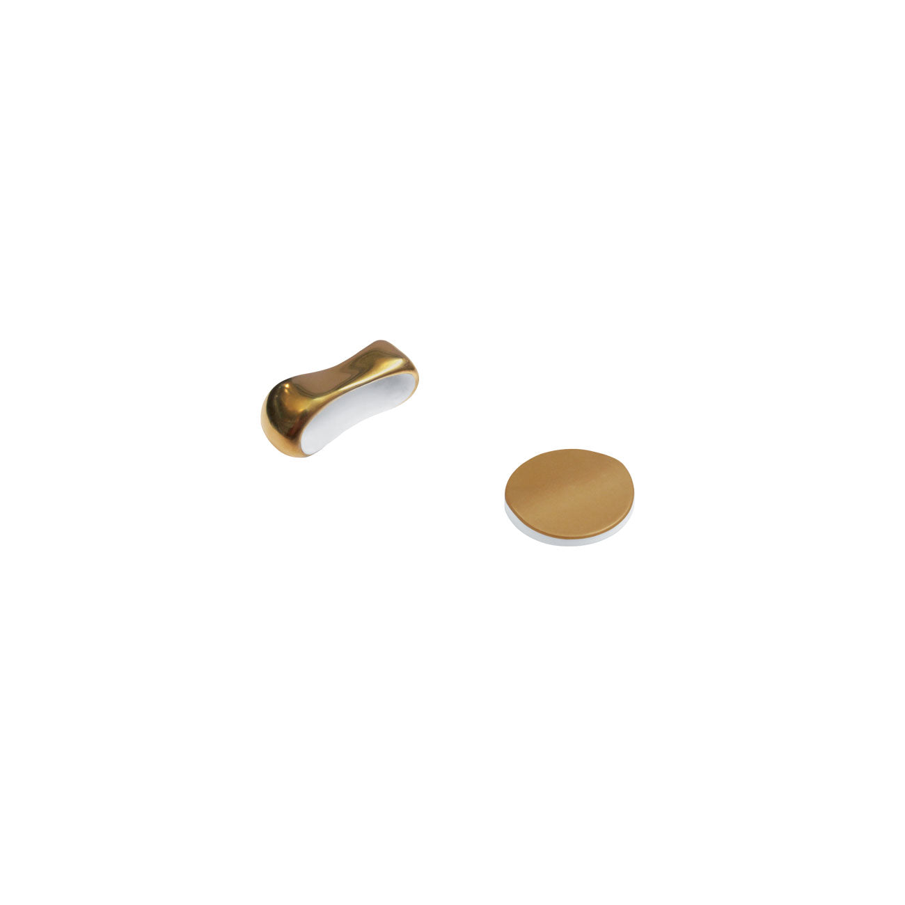 NAPKIN RING 7CM MP GOLDEN + KNIFE HOLDER 6CM GOLD BLUE LEGACY