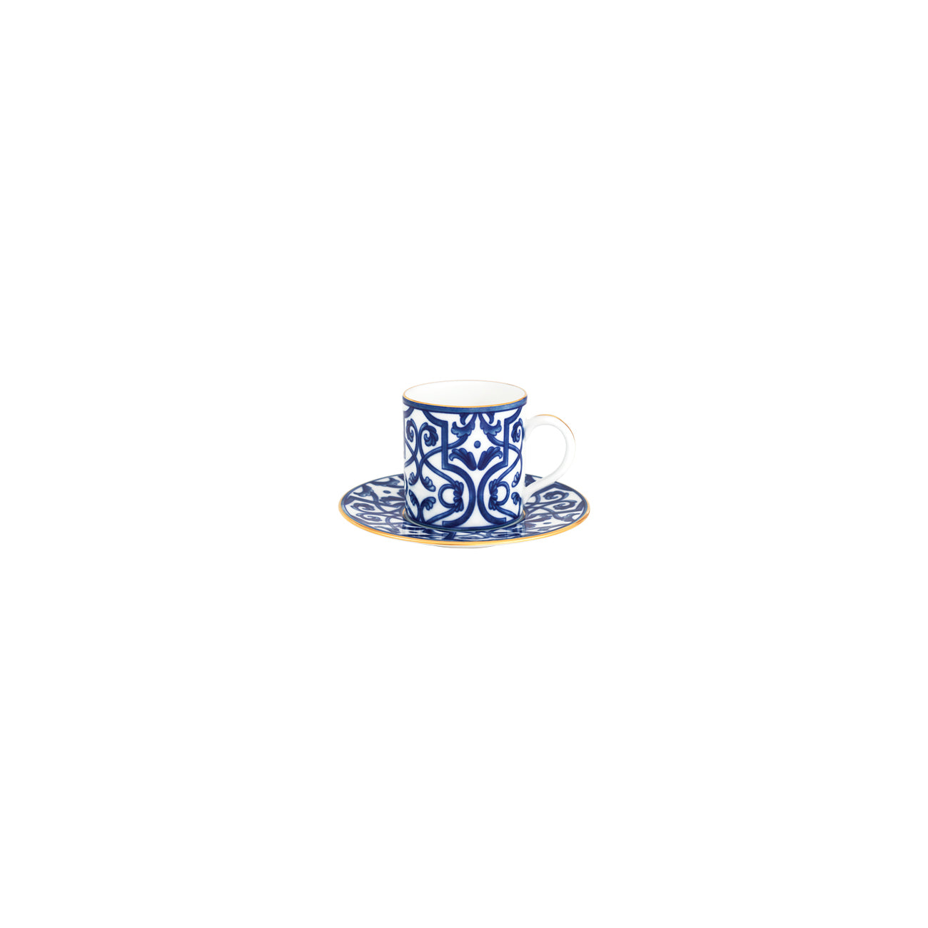 COFFEE CUP 9CL BIA +COFFEE SAUCER 11CM BIA BLUE LEGACY