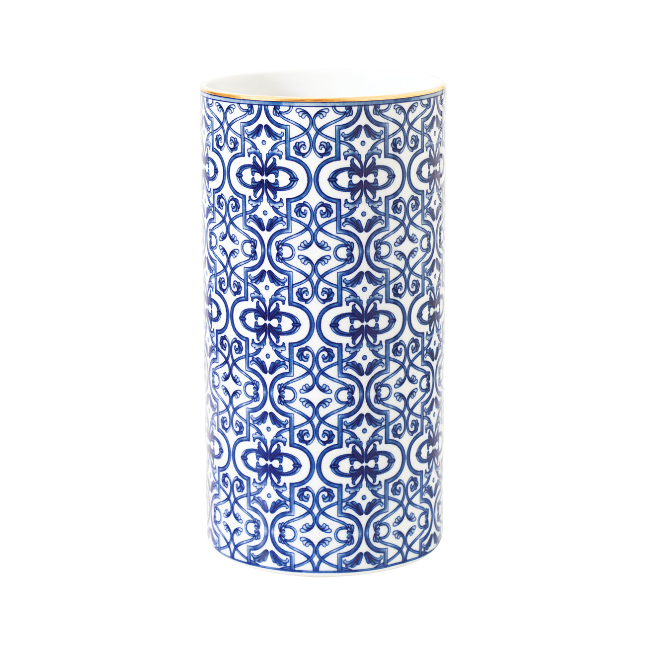 VASE 30CM PURE SHAPE BLUE LEGACY