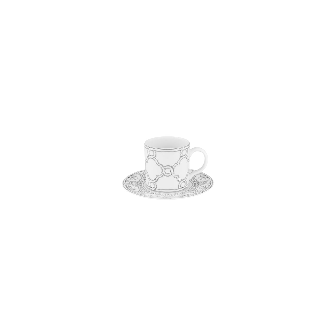 COFFEE CUP 9CL + COFFEE SAUCER 11CM DYNASTY