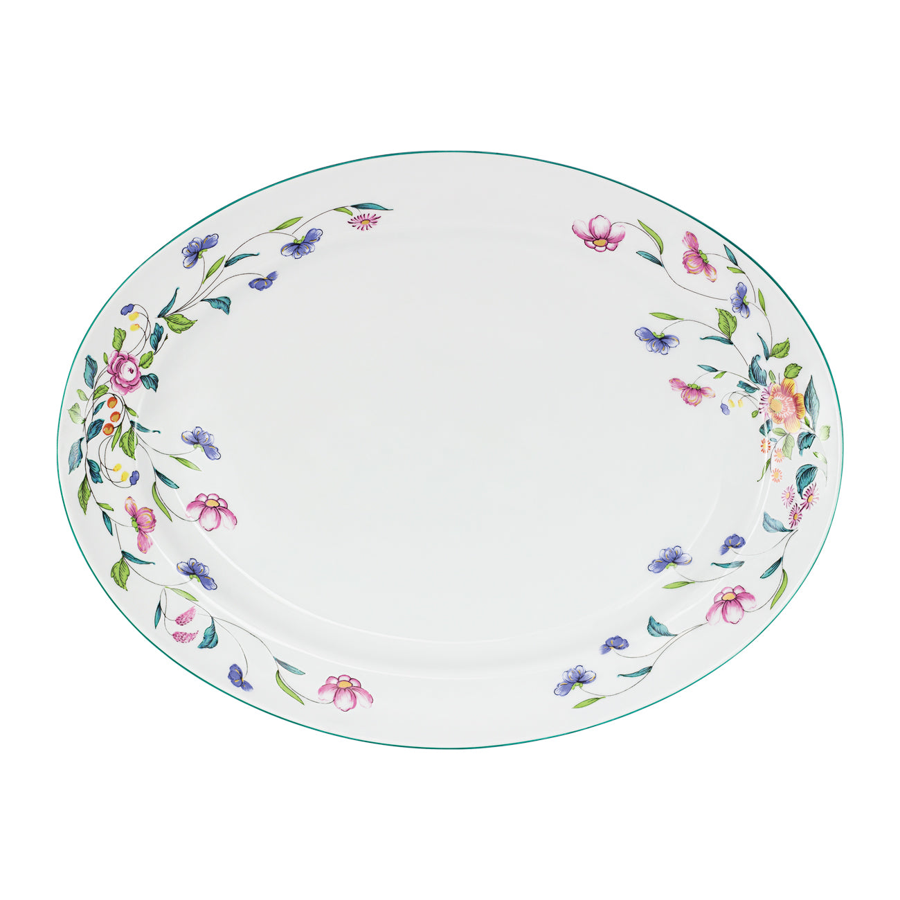 OVAL PLATTER 35CM FLORERNCE