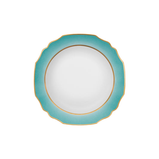 SOUP PLATE 23CM VIENNA BLUE CAMELLIA