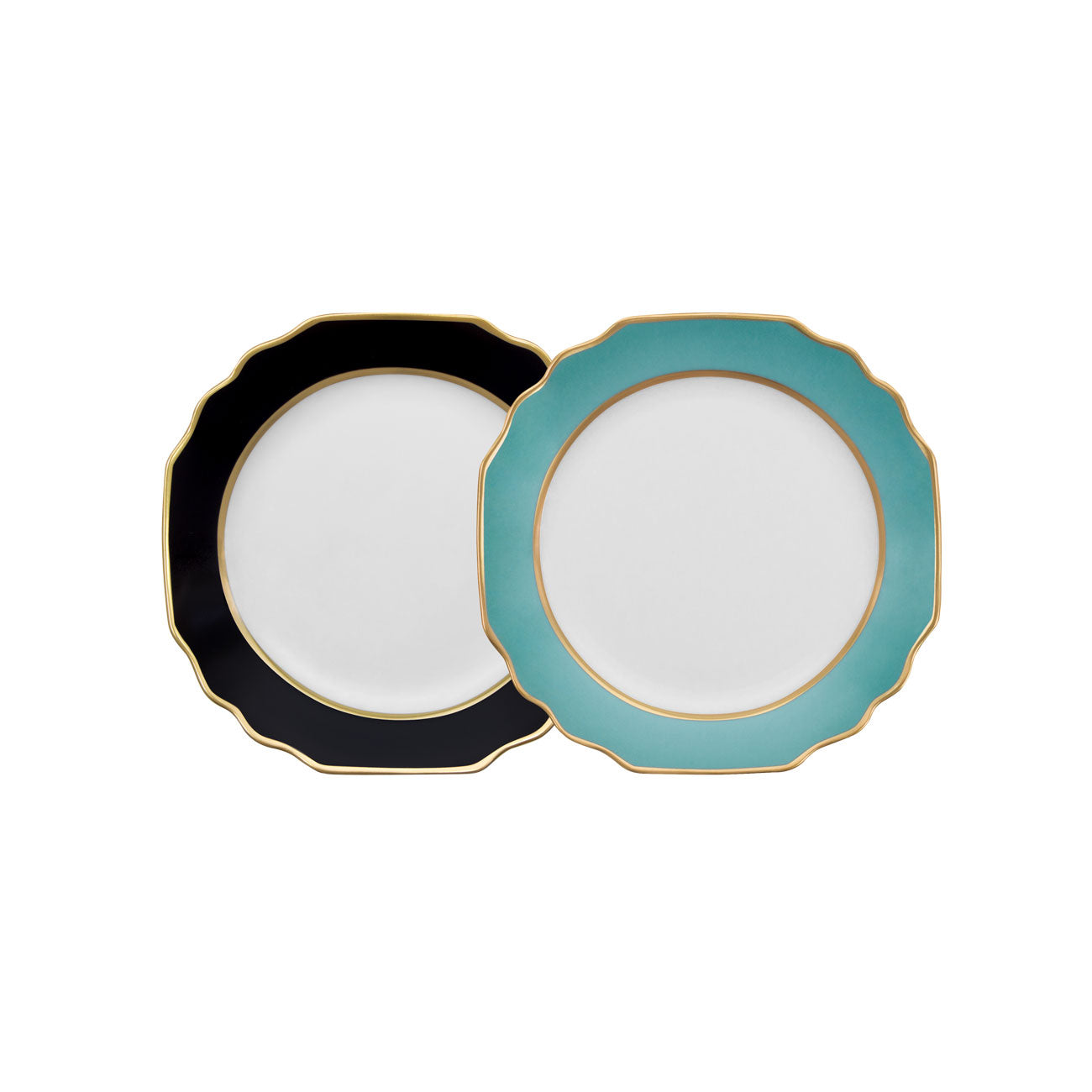 BREAD/BUTTER PLATE 17CM BLUE CAMELLIA
