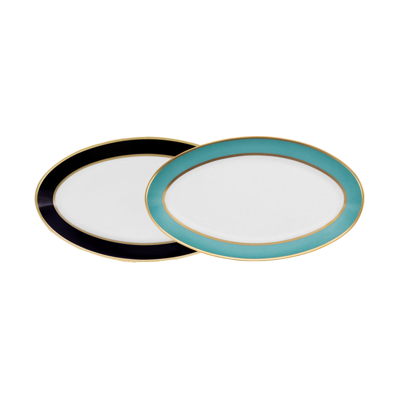 PICKLE DISH 22CM BLUE CAMELLIA