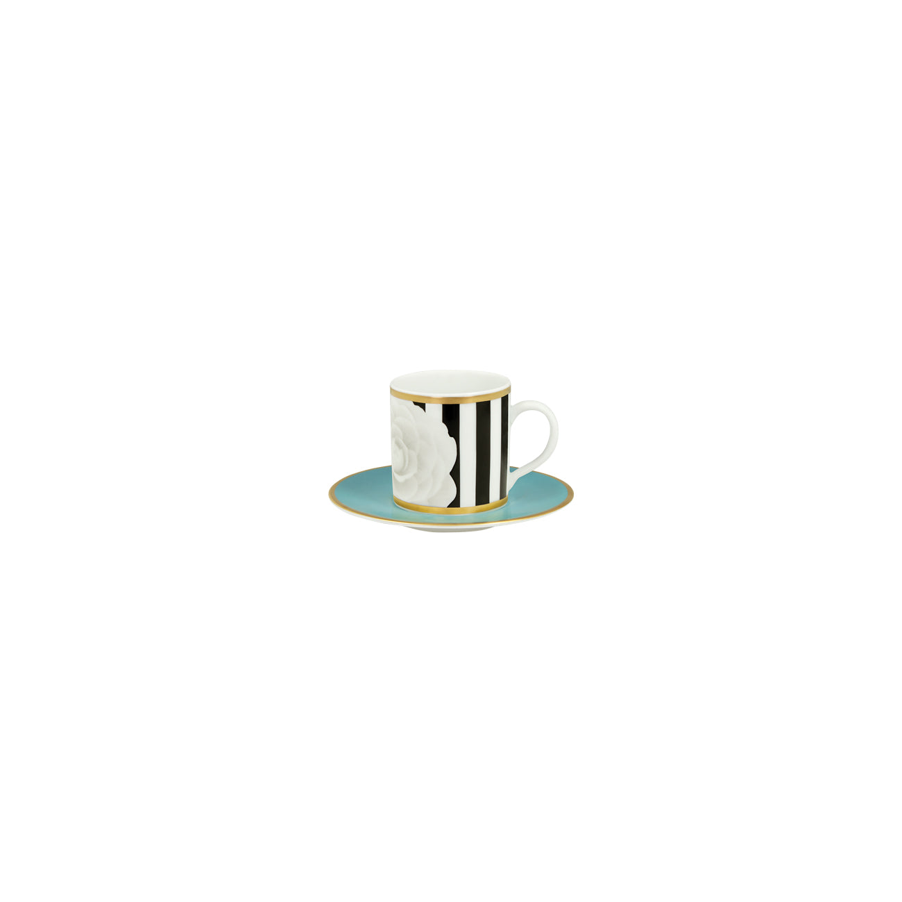 COFFE CUP 9CL BIA +COFFEE SAUCER 11CM BIA CAMELLIA