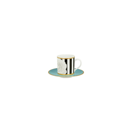 COFFE CUP 9CL BIA +COFFEE SAUCER 11CM BIA CAMELLIA