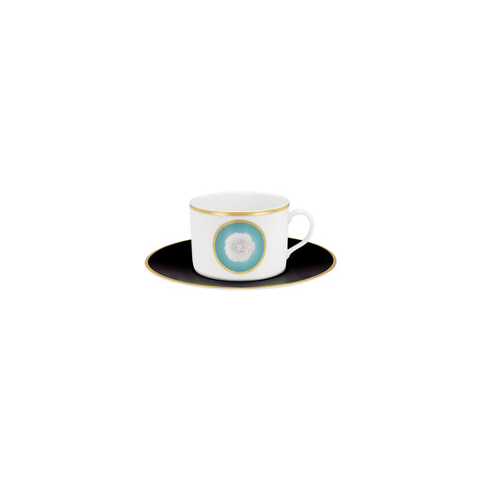 TEA CUP 23CL BIA + TEA SAUCER 16CM MYTH CAMELLIA