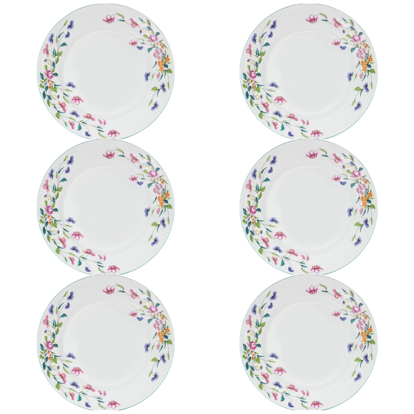 6 PCS DINNER PLATE 27CM FLORENCE