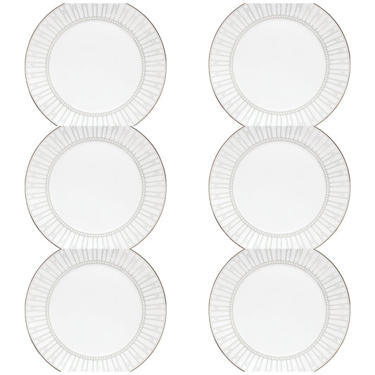 6 PCS DINNER PLATES PETALA SIMPLE ALLEGRO