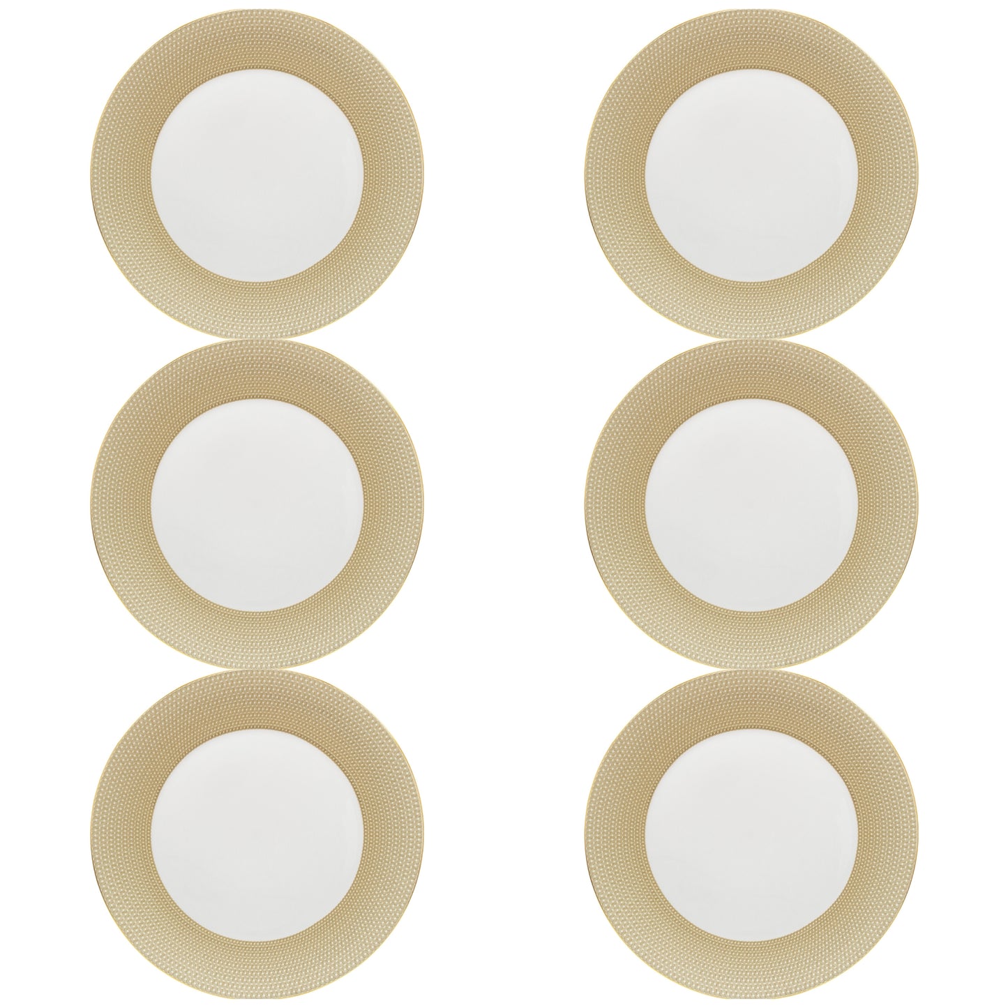 6 PCS DINNER PLATE 27CM PETALA SIMPLE INFINITY