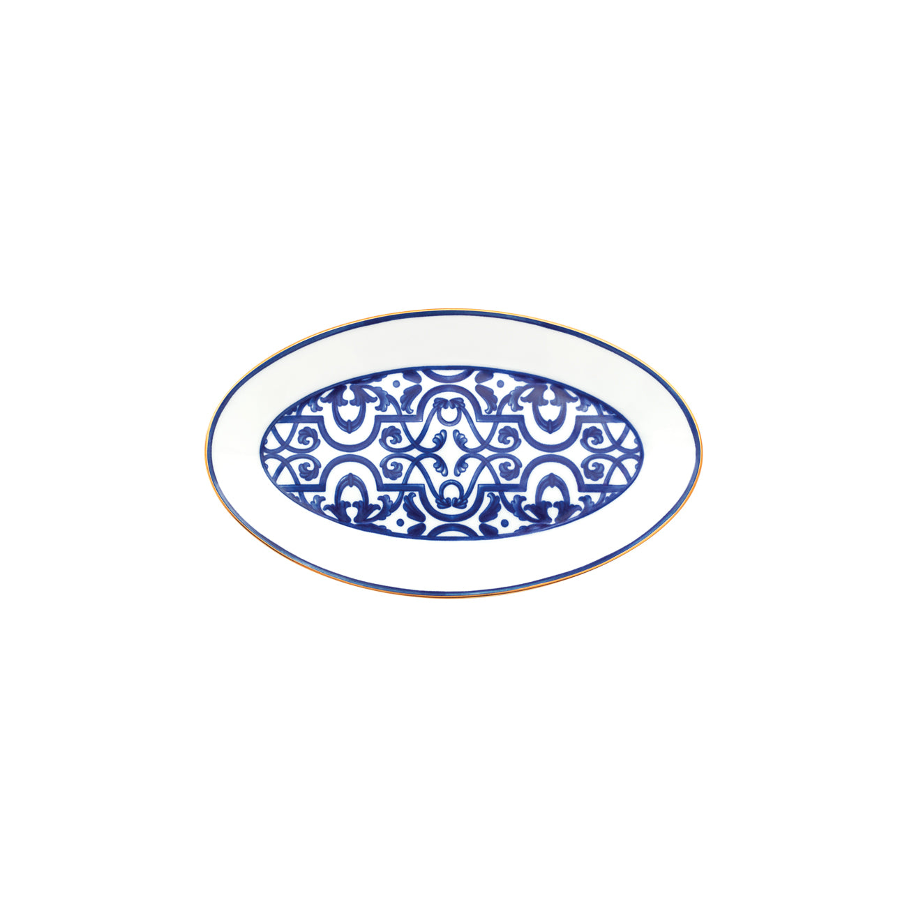 PICKLE DISH 22CM MIR BLUE LEGACY