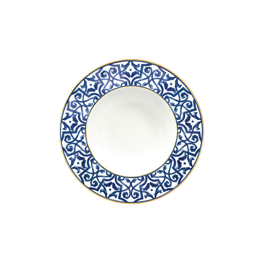 SOUP PLATE 22CM PETALA SIMPLES BLUE LEGACY