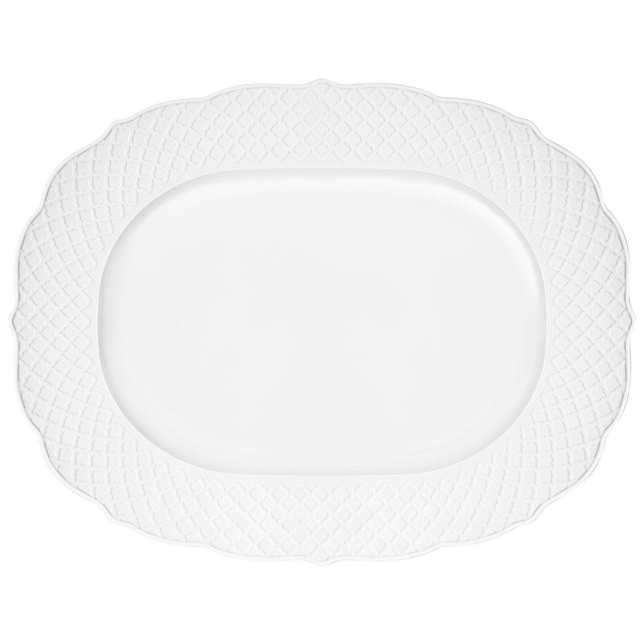 OVAL PLATTER 39CM EMPIRE SILK