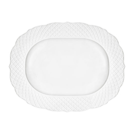 OVAL PLATTER 35CM EMPIRE SILK