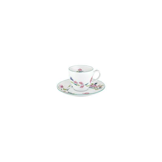 COFFEE CUP 10CL +  COFFEE SAUCER 12CM FLORENCE