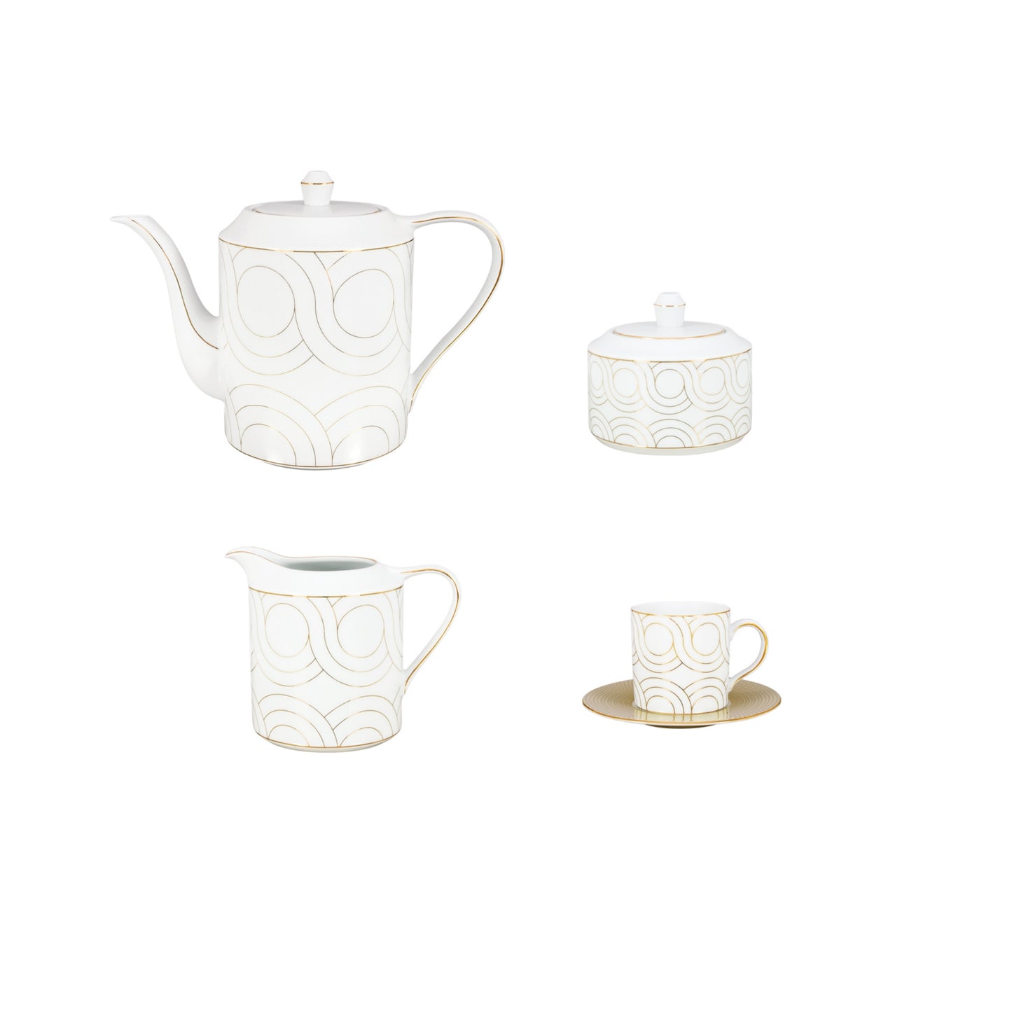 SET COFFEE 15PCS INFINITY