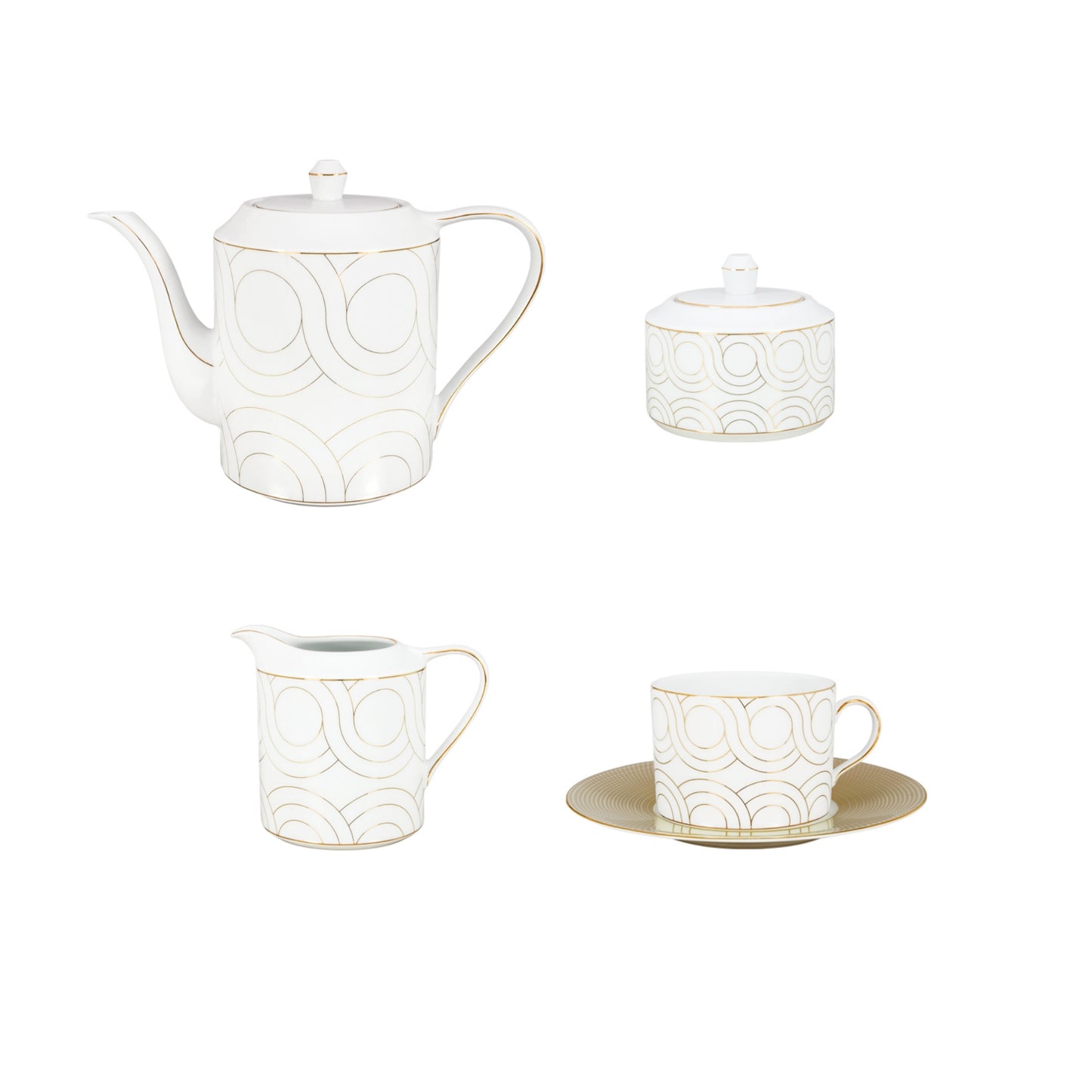 SET TEA 15 PCS INFINITY