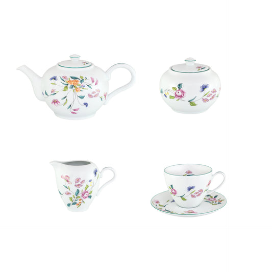 SET TEA 15PCS FLORENCE