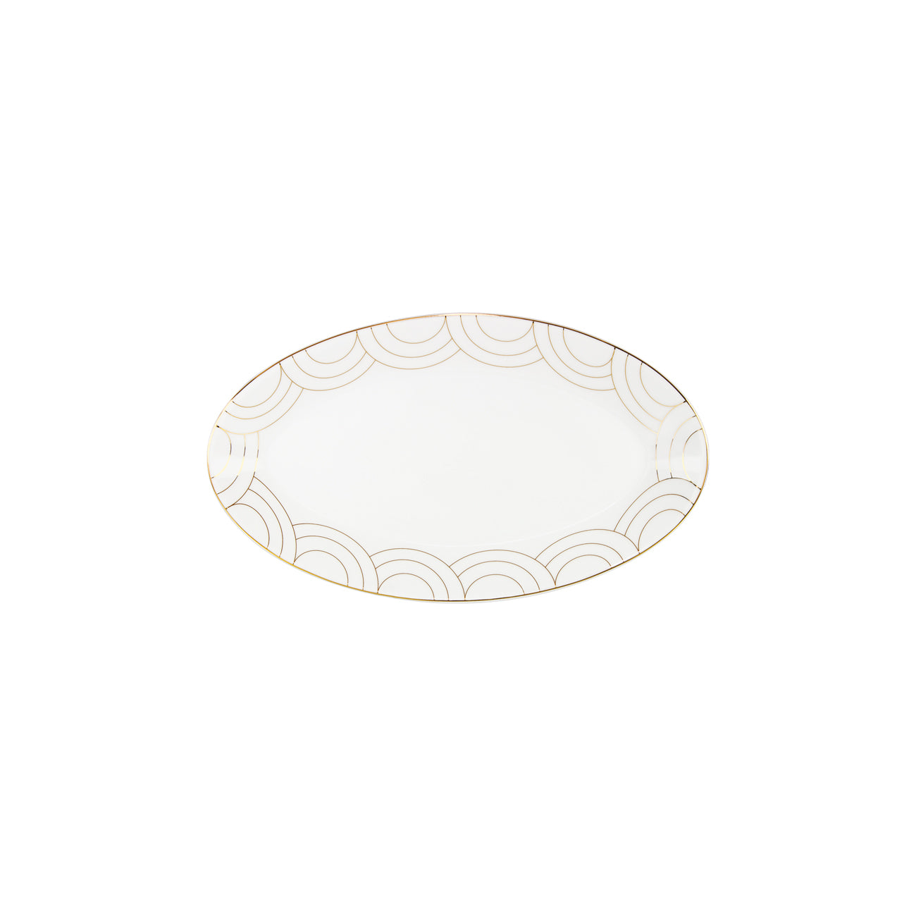OVAL PICKLE DISH 22CM MIR INFINITY