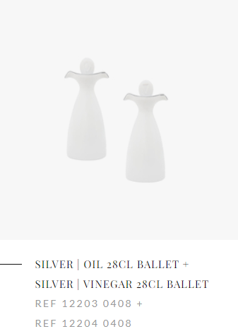 OIL 28CL BALLET PT+ VINEGAR 28CL BALLET PT
