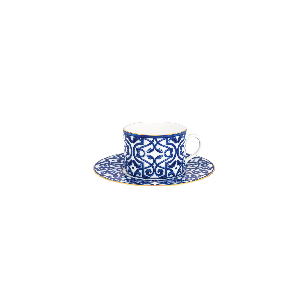 TEA CUP 23CL BIA + TEA SAUCER 16CM MYTH BLUE LEGACY