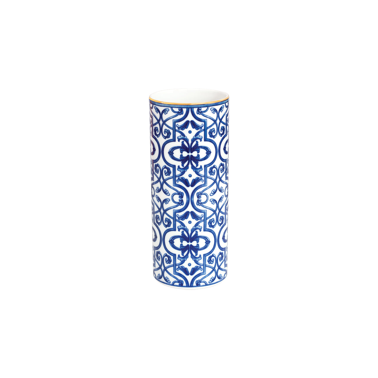 VASE 20CM PURE SHAPE BLUE LEGACY