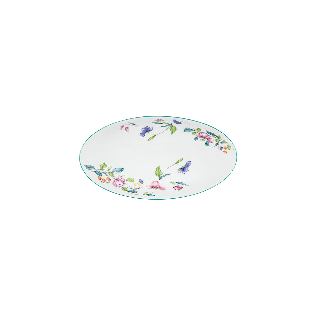 OVAL PICKLE DISH 20CM FLORENCE